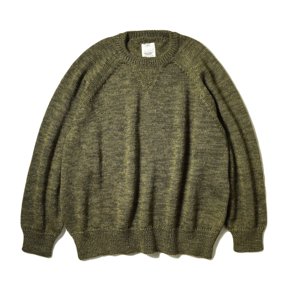 WMV / AMPLUS CREW KNIT W (Olive)