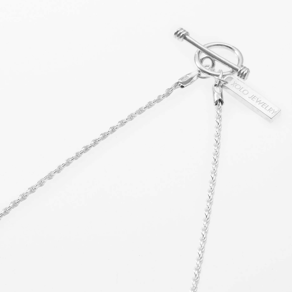 XOLO / Tiny French Rope Link Necklace