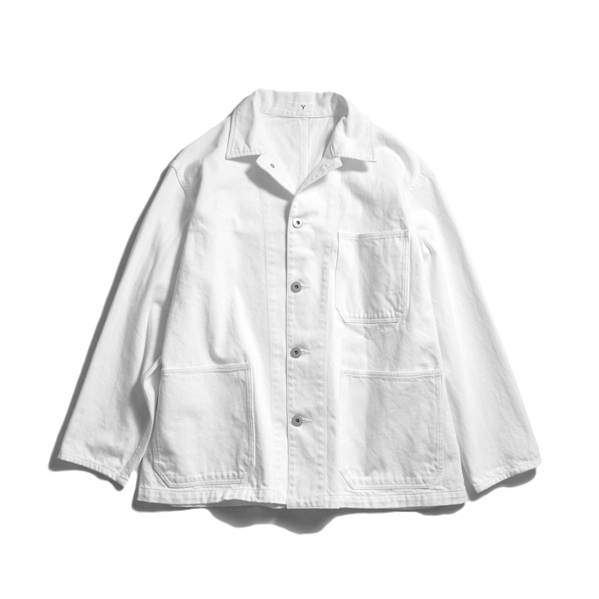 Y / 12.5oz ORGANIC COTTON DENIM BZ (White)