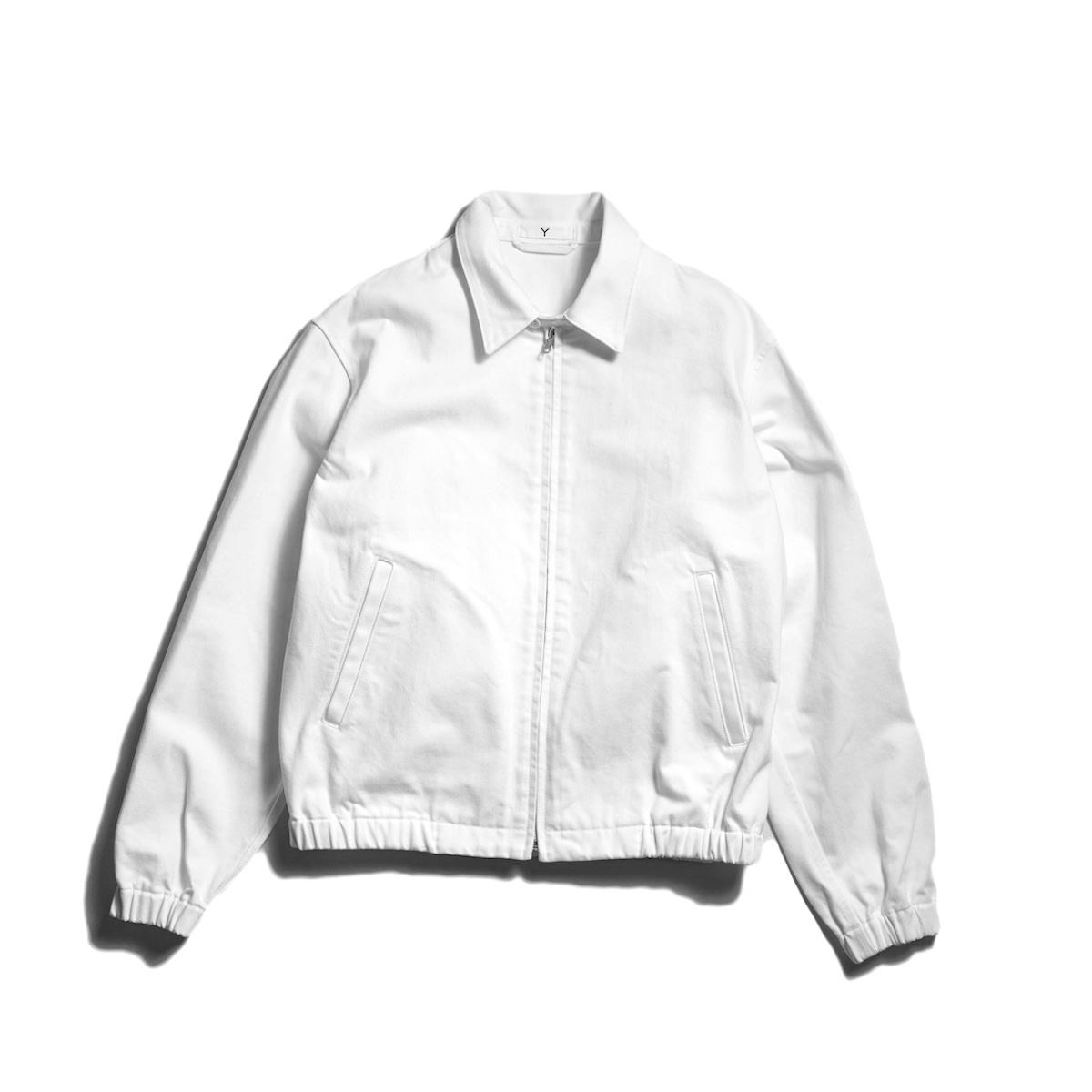 Y / 13oz ORGANIC COTTON DENIM BLOUSON (White)