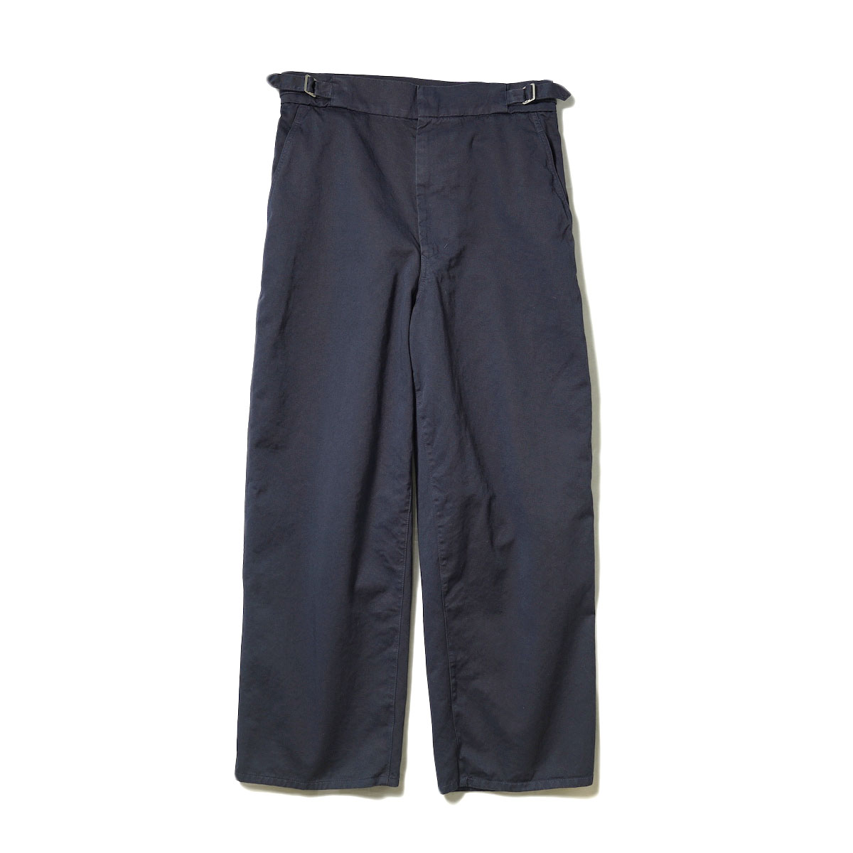 Y / ORGANIC COTTON CHINO ADJUSTER TR (Navy)