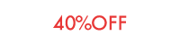 40%OFF