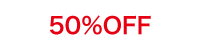 50%OFF
